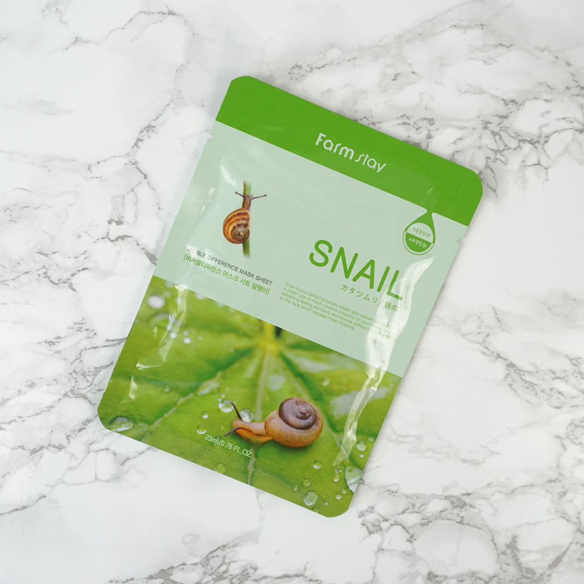 FARMSTAY Visible Difference Mask Sheet - Snail