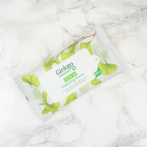 Charmzone Ginkgo Natural Make Up Cleansing Tissues