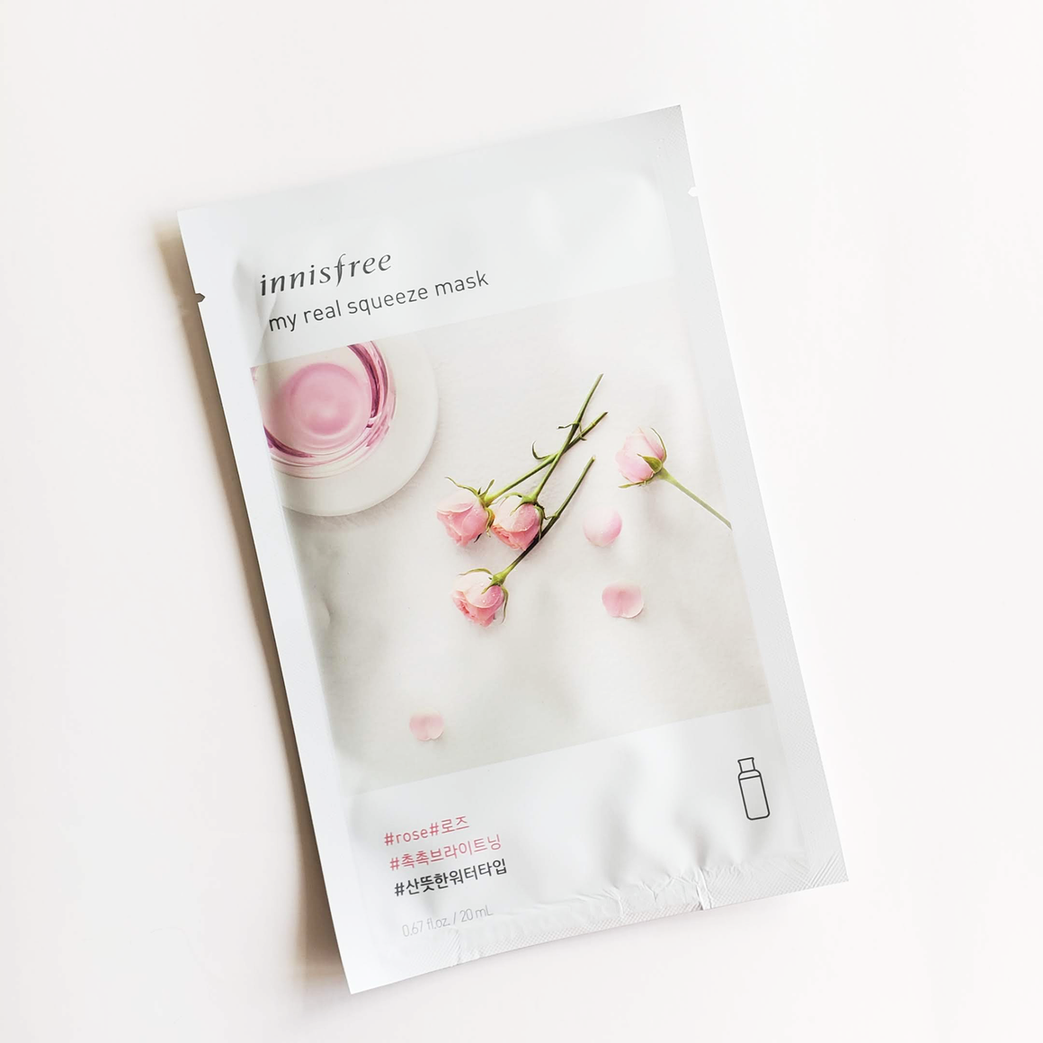 Innisfree My Real Squeeze Mask - Rose