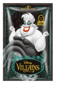 SEXYLOOK Disney Villains URSULA - Moisturizing Black Mask