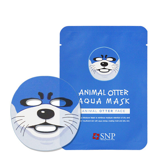 SNP Animal Mask - Otter (Aqua)