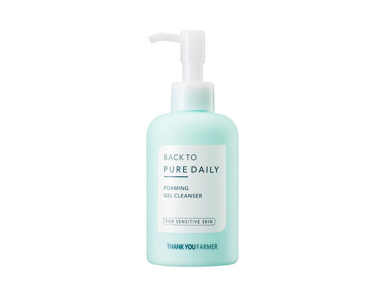 THANKYOU FARMER Back to Pure Daily Foaming Gel Cleanser [EXP 11/17/2018]
