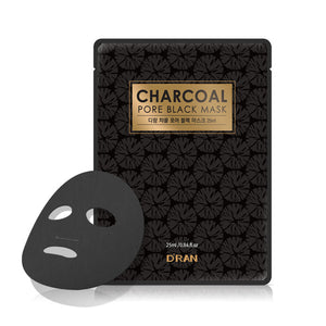 D'RAN Charcoal Pore Black Mask - MISHIBOX
